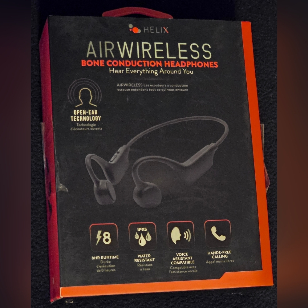 Helix Air Wireless Bone Conduction Headphones w/ OPEN EAR TECHNOLOGY Experience